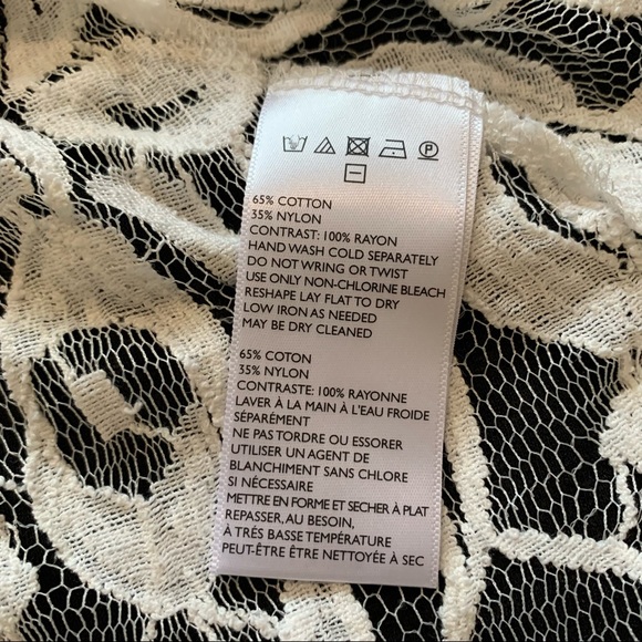 Beautiful Cream Color Lace Tank - Picture 5 of 7